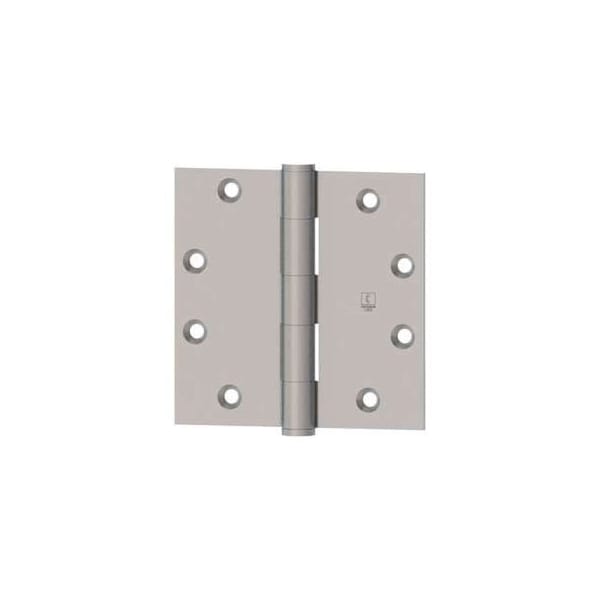 Hager Companies 1279 Full Mortise, Five Knuckle, Plain Bearing, Standard Weight Hinge 4.5" X 4.5" Us26d 127900045004526D0001 - main